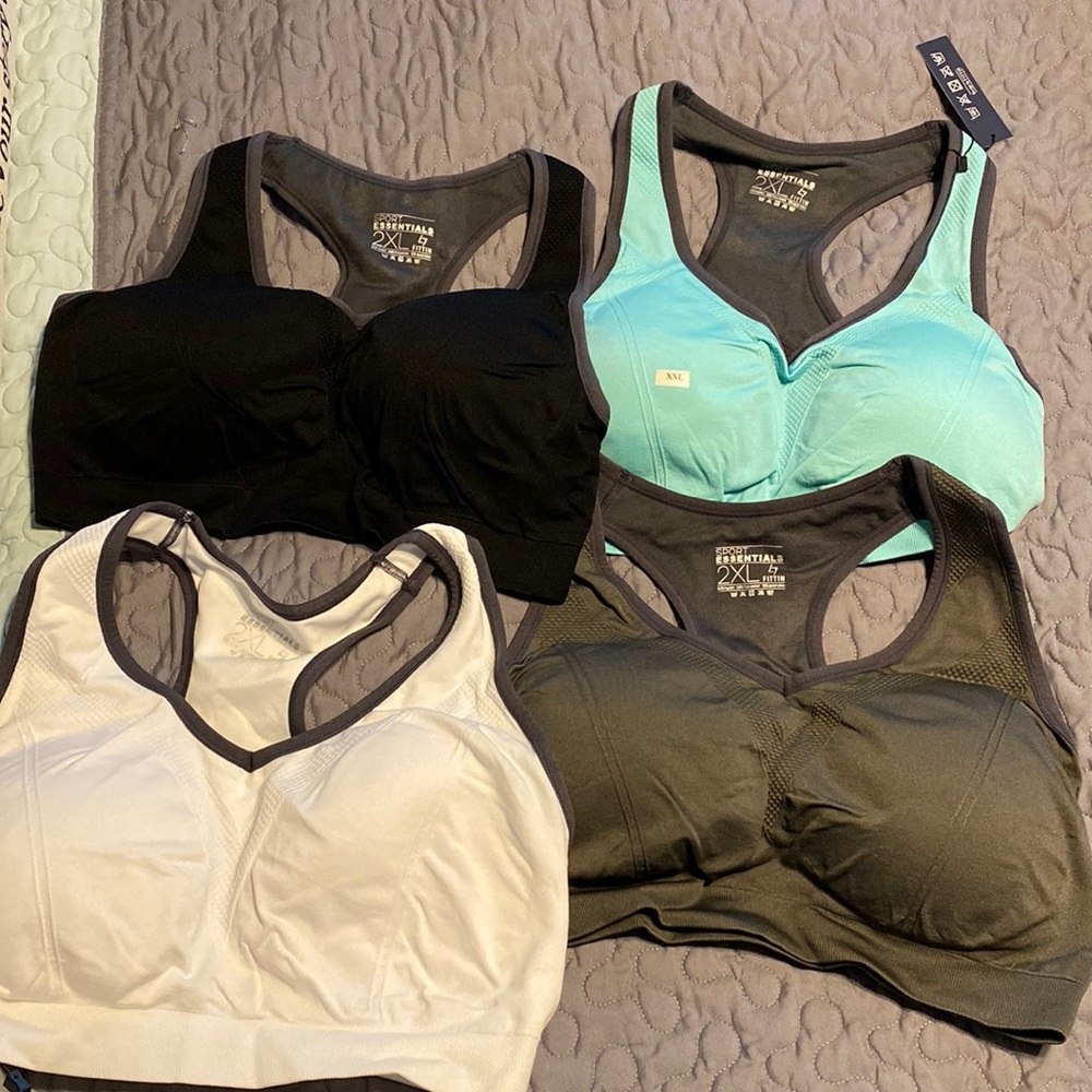 Xxl sports bras pack of 4